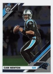 2019 Donruss Optic Base Set Cam Newton #15 card