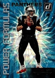 2019 Donruss Power Formulas Cam Newton #PF-15 card