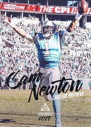2019 Panini Luminance Base Set Cam Newton #79 card