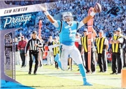 2019 Panini Prestige Highlight Reel Cam Newton #HH-CN card