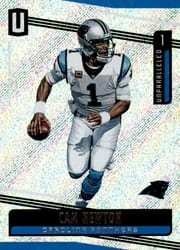 2019 Panini Unparalleled Base Set Cam Newton #139 card