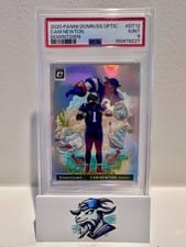 2020 Panini Donruss Optic Downtown Cam Newton #DT-12 card