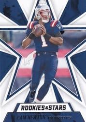 2020 Panini Rookies & Stars Base Set Cam Newton #7 card