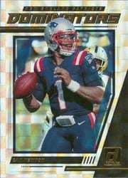 2021 Donruss Dominators Cam Newton #D29 card