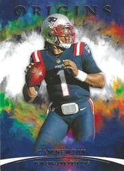 2021 Panini Origins Base Set Cam Newton #67 card