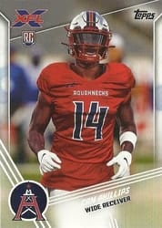 2020 Topps XFL Base Set Cam Phillips #115 card