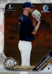 2019 Bowman Chrome Prospects Cam Roegner #BCP-238 card