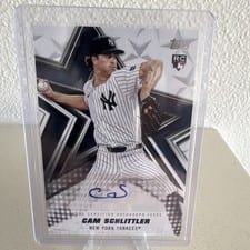 2026 Topps Baseball Stars Autographs Cam Schlittler #BSA-CSC card