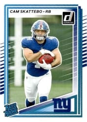 2025 Donruss Base Set Cam Skattebo #302 card
