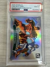 2025 Donruss Downtown! Horizontal Cam Skattebo #19 card