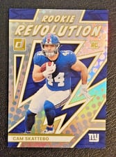 2025 Donruss Rookie Revolution Cam Skattebo #14 card