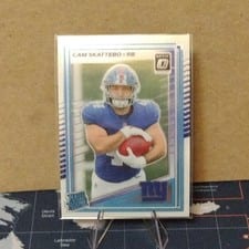 2025 Panini Donruss Optic Cam Skattebo Holo #228 card