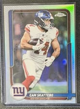 2025 Panini Prizm Cam Skattebo Silver #363 card
