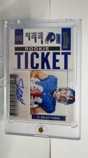2025 Panini Select Contenders Rookie Ticket RPS Cam Skattebo #27 card