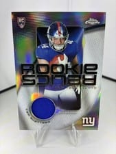 2025 Topps Chrome Rookie Relics Cam Skattebo #RR-CS card