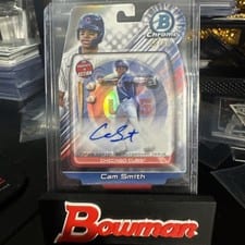 2024 Bowman Draft Bowman In Action Autographs Cam Smith #BIA-CS card