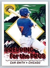2024 Panini Prospect Edition Prepping for the Pros Cam Smith #16 card