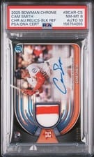 2025 Bowman Chrome Auto Relics Cam Smith #BCAR-CS card