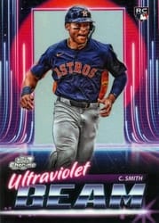2025 Topps Cosmic Chrome Ultraviolet Beam Cam Smith #UB-24 card