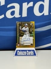 Cam Smith 2025 Topps Gilded Collection Chrome Gold Autographs card