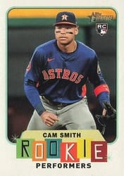 2025 Topps Heritage Rookie Performers Cam Smith #RP-6 card