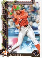 2025 Topps Holiday Base Set Cam Smith #H121b card