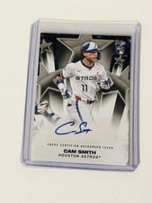 2025 Topps Update Baseball Stars Autographs Cam Smith #BSAU-CS card