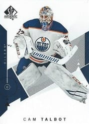 2018-19 SP Authentic Base Set Cam Talbot #93 card