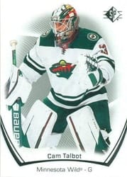 2021-22 SP Base Set Cam Talbot #7 card