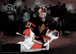 2022-23 SkyBox Metal Universe Flash the Glove Cam Talbot #FL-23 card