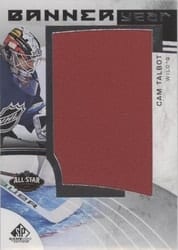 2022-23 SP Game Used 2022 NHL All-Star Game Banner Year Relics Cam Talbot #BYAS-CT card