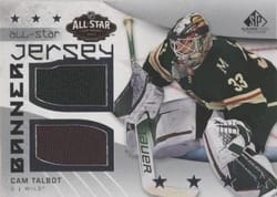 2022-23 SP Game Used 2022 NHL All-Star Game Jersey-Banner Relics Cam Talbot #ASJB-CT card