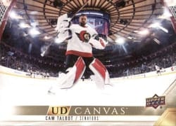 2022-23 Upper Deck UD Canvas Cam Talbot #C324 card