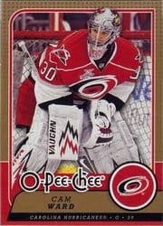 2008-09 O-Pee-Chee Base Set Cam Ward #301 card