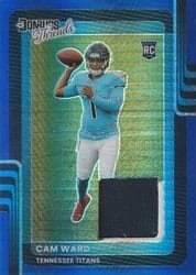 2025 Donruss Optic Donruss Threads Cam Ward #1 card