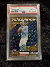 2025 Panini Mosaic Overdrive Cam Ward #2 card