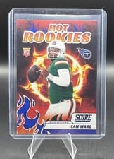 2025 Score Hot Rookies Cam Ward #1 card