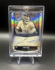 2025 Topps Signature Class Supreme Signers Cam Ward #SS-CWA card
