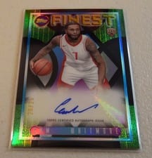 2023-24 Finest Flashback Autographs Cam Whitmore #FLA-CW card
