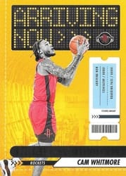 2023-24 Hoops Arriving Now Cam Whitmore #22 card