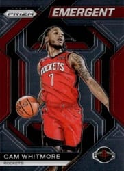 2023-24 Panini Prizm Emergent Cam Whitmore #27 card