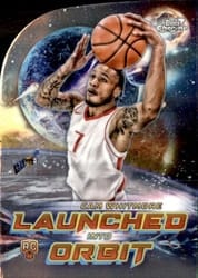 2023-24 Topps Chrome Cosmic Launched Into Orbit Cam Whitmore #LIO-2 card
