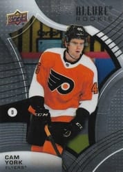 2021-22 Upper Deck Allure Base Set Cam York #143 card