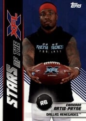 2020 Topps XFL Stars of the XFL Cameron Artis-Payne #3 card