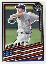 2026 Panini Stars & Stripes Prizm Base Set Cameron Bagwell #20 card
