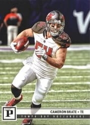 2018 Panini Base Set Cameron Brate #278 card