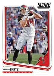 2018 Score Base Set Cameron Brate #310 card