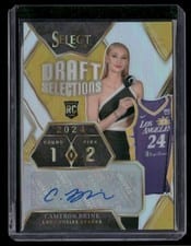 2024 Panini Select WNBA Draft Selections Signatures Cameron Brink #DSS-CB card