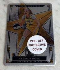 2025 Panini Impeccable WNBA Stainless Stars Cameron Brink #25 card