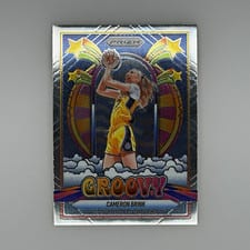 2025 Panini Prizm WNBA Groovy Cameron Brink #2 card
